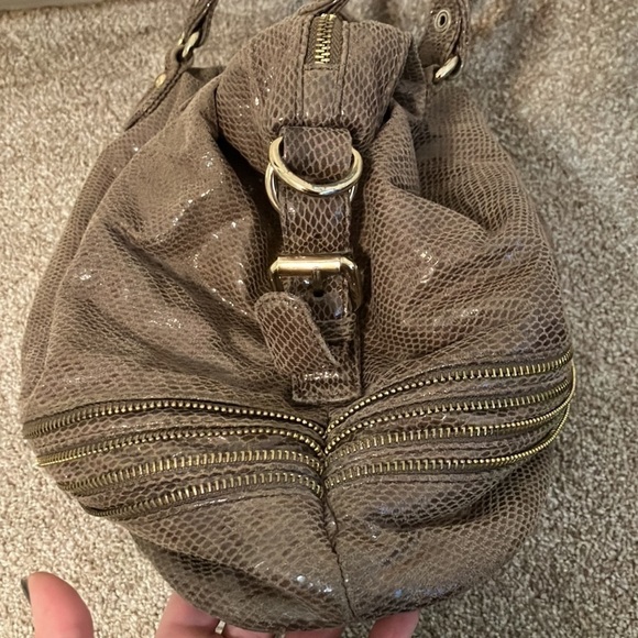 Nordstrom Deux Lux Chocolate Medium Hand Bag Shoulder Purse NWT - Picture 8 of 14